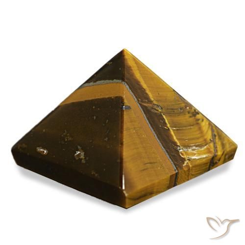 Ojo de Tigre Marrón cálido natural de 81.38 ct, Cuadrado, Opaco