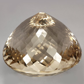 Topacio amarillo natural de 362,81 ct, corte óvalo, IF