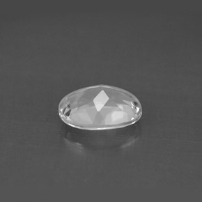Topacio blanco natural de 1,40 ct, corte óvalo, VS