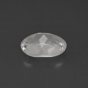 Topacio blanco natural de 1,57 ct, corte óvalo, VS