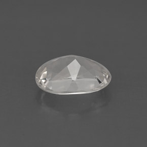 Topacio blanco natural de 1,43 ct, corte óvalo, VVS-VS