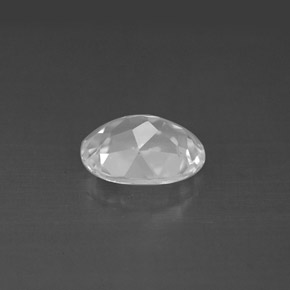 Topacio blanco natural de 1,60 ct, corte óvalo, VVS-VS