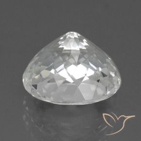 Topacio Blanco natural de 3.71 ct, Ovalada, VVS-VS