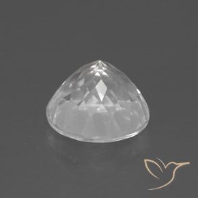 Topacio Blanco claro natural de 5.22 ct, Redondo, VS