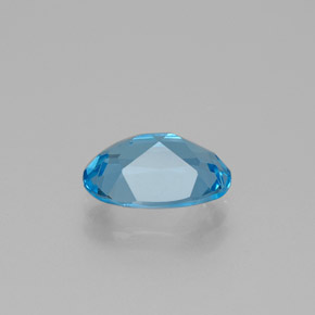 Topacio Azul Suizo natural de 2.41 ct, Corte Óvalo, VS