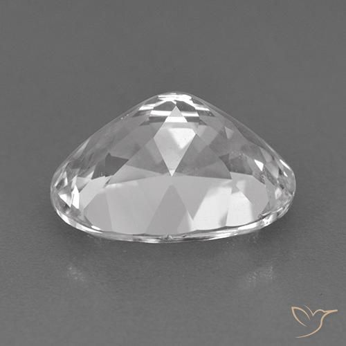Topacio Blanco natural de 4.30 ct, Ovalada, VVS-VS