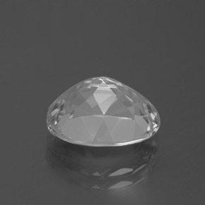 Topacio blanco natural de 5,51 ct, corte óvalo, VVS