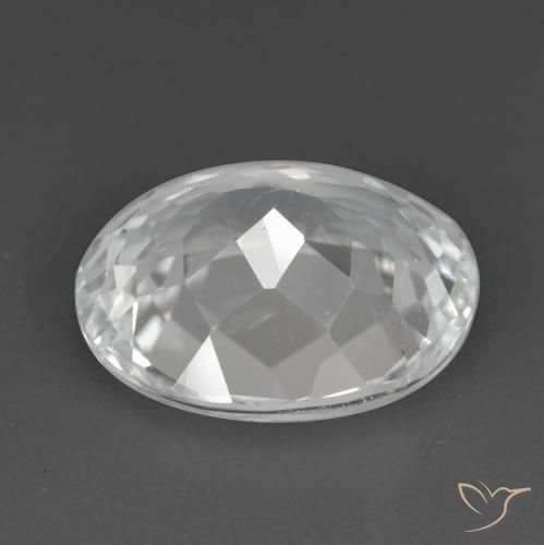 Topacio Blanco natural de 5.73 ct, Ovalada, VS