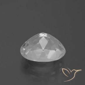 Topacio Blanco claro natural de 5.19 ct, Ovalada, VVS