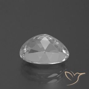 Topacio Blanco claro natural de 5.21 ct, Ovalada, VVS-VS