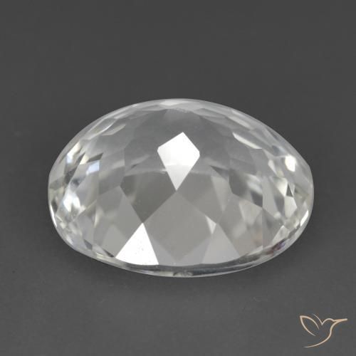 Topacio Blanco natural de 5.46 ct, Ovalada, VVS-VS