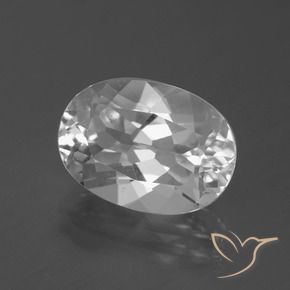 Topacio Blanco natural de 5.58 ct, Ovalada, VVS