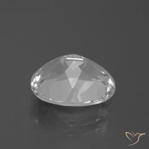Topacio Blanco claro natural de 5.40 ct, Ovalada, VS