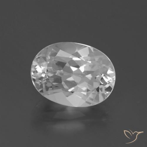 4.75ct Natural Blanco Topacio, Ovalada, VVS