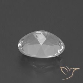 Topacio Blanco natural de 4.75 ct, Ovalada, VVS