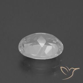 Topacio Blanco claro natural de 4.73 ct, Ovalada, VVS