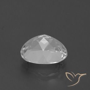 Topacio Blanco claro natural de 4.55 ct, Ovalada, VVS-VS