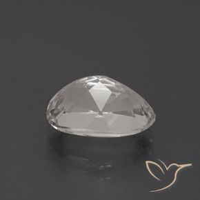 Topacio Blanco cálido natural de 4.58 ct, Ovalada, VVS