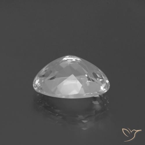 Topacio Blanco natural de 6.23 ct, Ovalada, VS