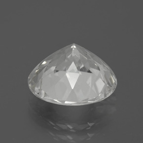 Topacio Blanco cálido natural de 5.95 ct, Corte Redondo, VS