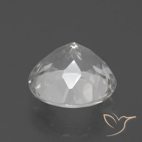 Topacio Blanco natural de 4.04 ct, Redondo, VS