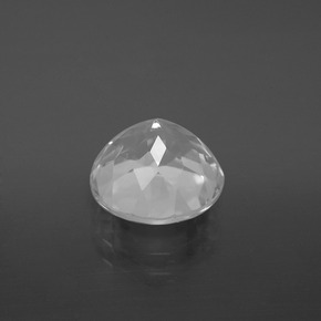 Topacio Blanco claro natural de 4.55 ct, Corte Redondo, VVS-VS