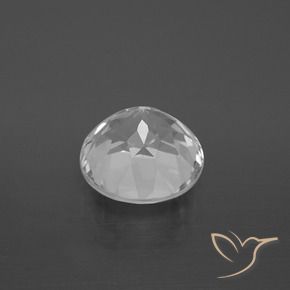 Topacio Blanco claro natural de 4.43 ct, Redondo, VS