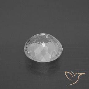 Topacio Blanco natural de 4.30 ct, Redondo, VS