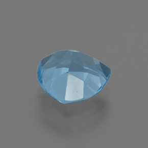 Topacio Azul Cielo natural de 3.03 ct, Trillón, VVS-VS