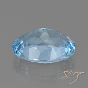 Topacio Azul Cielo natural de 21.80 ct, Ovalada, VVS