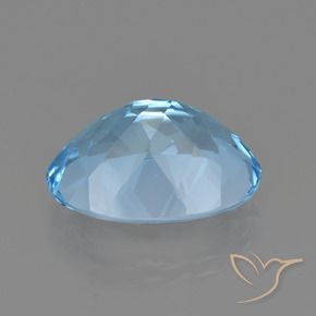Topacio Azul Cielo natural de 21.58 ct, Ovalada, VVS