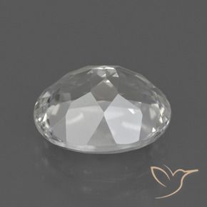 Topacio Blanco cálido natural de 4.93 ct, Ovalada, VVS
