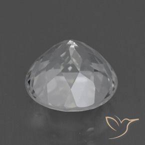 Topacio Blanco claro natural de 4.82 ct, Redondo, VS