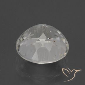 Topacio Blanco cálido natural de 4.12 ct, Redondo, VS-SI