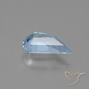 Topacio Azul Cielo natural de 1.39 ct, Elegante, VVS-VS