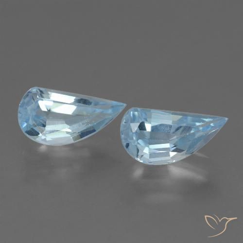 2.83ctw Natural Azul Cielo Topacio, Elegante, VVS-VS