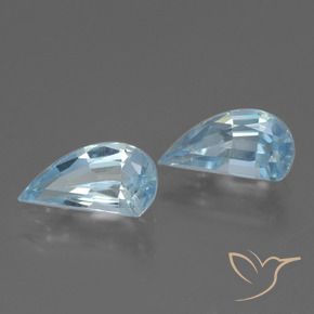 Gemas de Topacio Azul Cielo natural de 2.83 ct, Elegante, VVS-VS