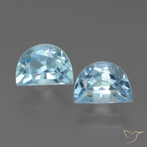 2.33ctw Natural Azul Cielo Topacio, Elegante, VS