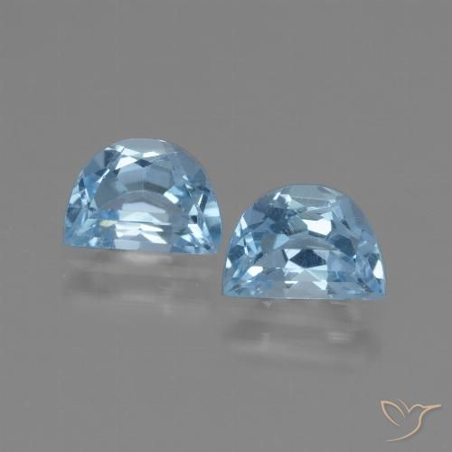 2.04ctw Natural Azul Cielo Topacio, Elegante, VS