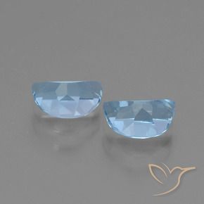 Gemas de Topacio Azul Cielo natural de 2.04 ct, Elegante, VS
