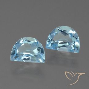 Gemas de Topacio Azul Cielo natural de 2.21 ct, Elegante, VS