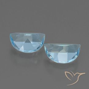 Gemas de Topacio Azul Cielo natural de 1.89 ct, Elegante, VS