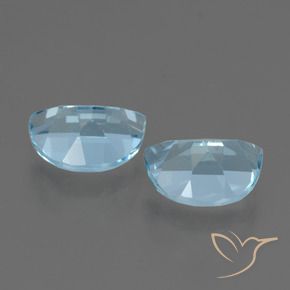 Gemas de Topacio Azul Cielo natural de 2.22 ct, Elegante, VS