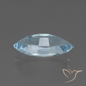 Topacio Azul Cielo natural de 2.22 ct, Marquesa, VVS