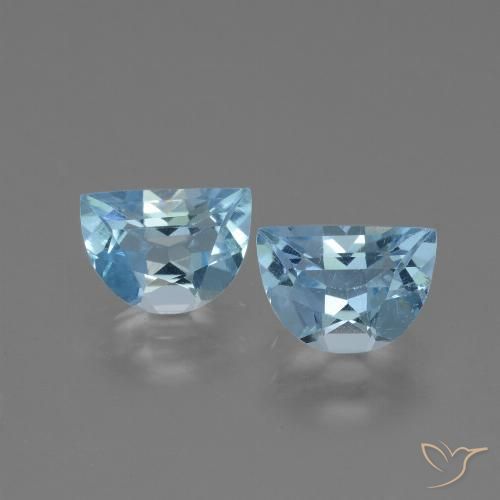 1.99ctw Natural Azul Cielo Topacio, Elegante, VS