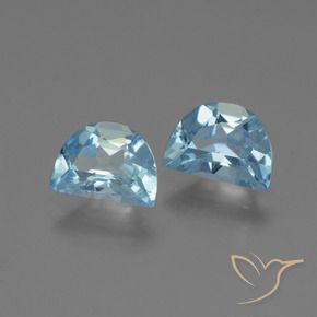 Gemas de Topacio Azul Cielo natural de 1.99 ct, Elegante, VS