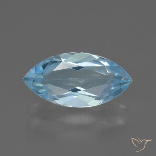 2.36ct Natural Azul Cielo Topacio, Marquesa, VVS-VS
