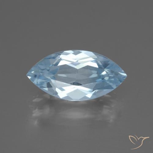 2.47ct Natural Azul Cielo Topacio, Marquesa, VVS