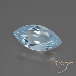 Topacio Azul Cielo natural de 2.47 ct, Marquesa, VVS