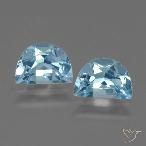 1.94ctw Natural Azul Suizo Topacio, Elegante, VS